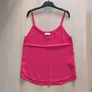 Aritzia Babaton EVERLY Hot Pink Camisole